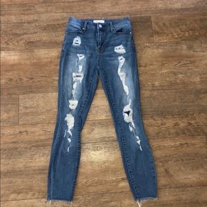 pacsun power super stretch jeans